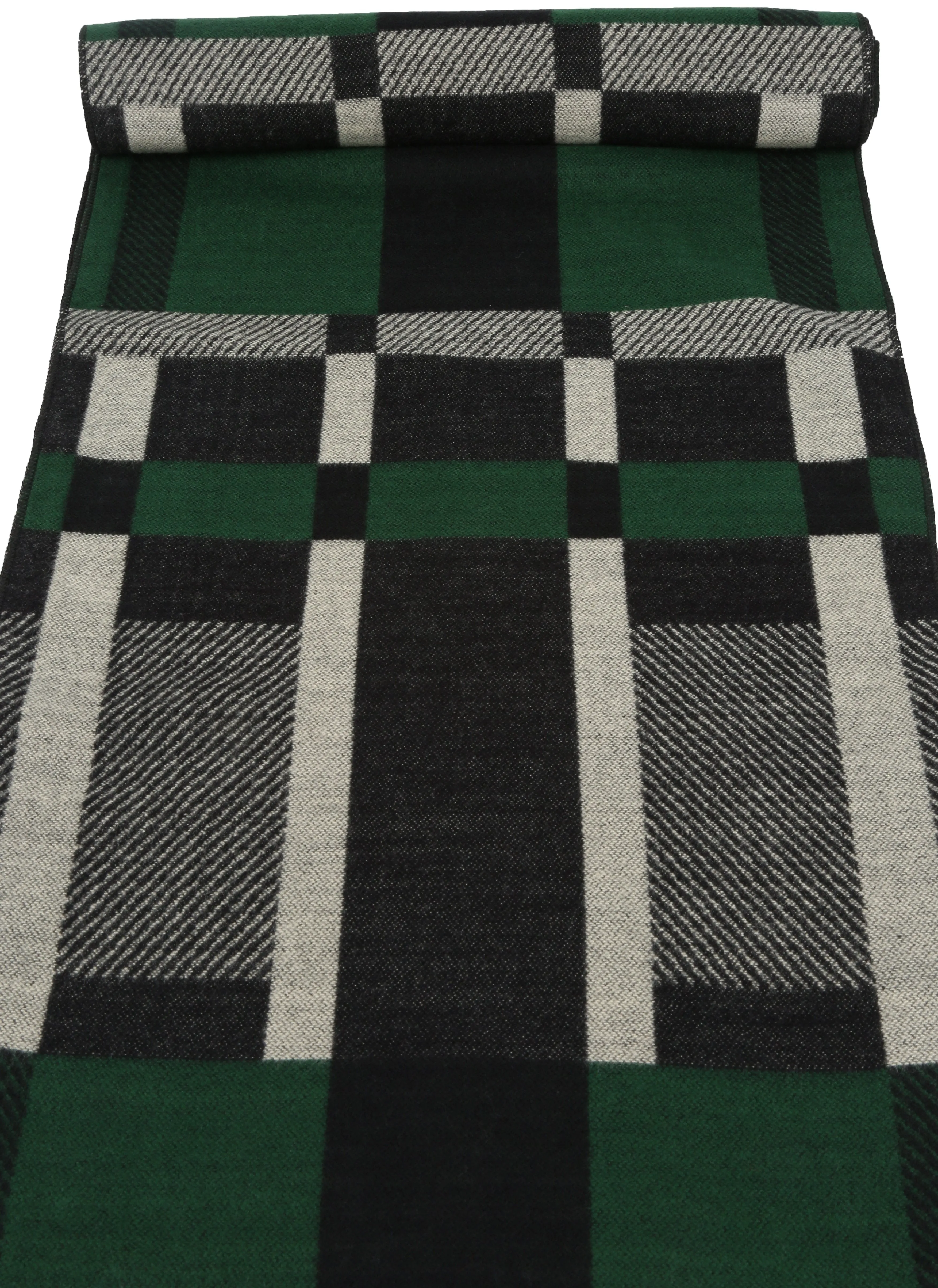 Sakkas Cayla Long Checker Box Lined Design Patterned UniSex Cashmere Feel Scarf