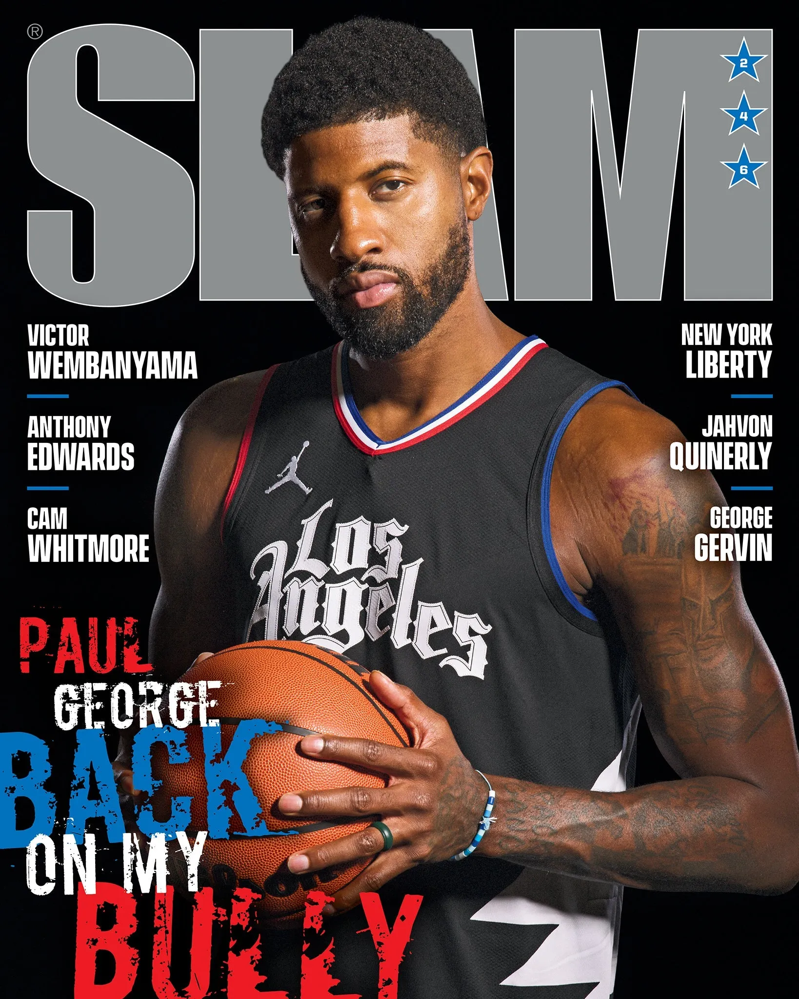 SLAM 246: Paul George (Cover 2 of 2)