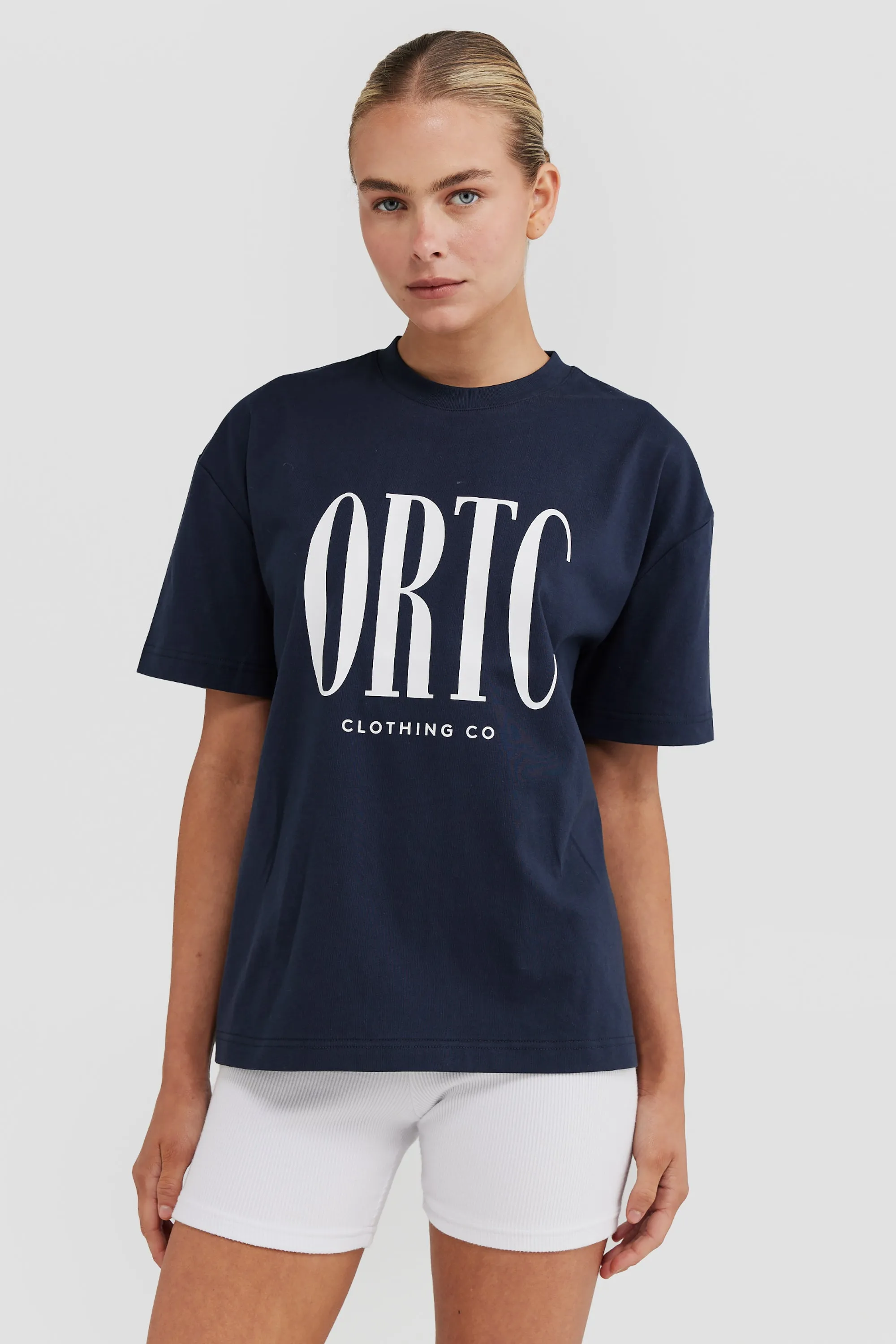 Spencer Logo T Shirt Navy