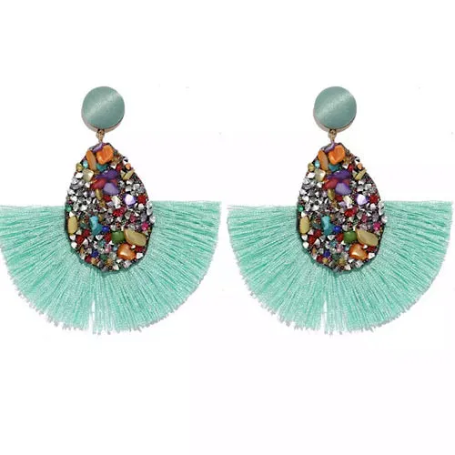 Spring Fever Tassel Earring