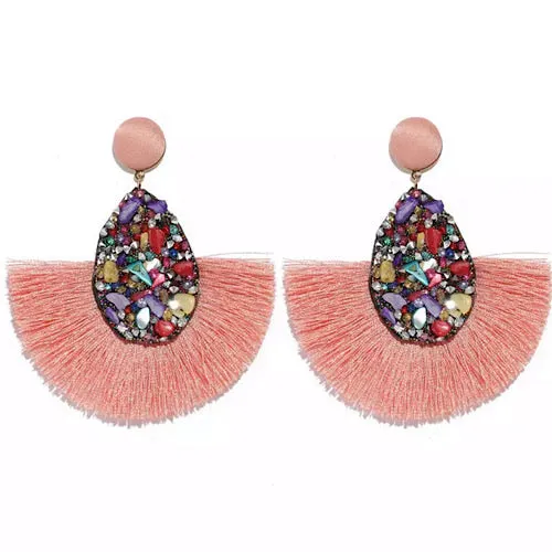 Spring Fever Tassel Earring