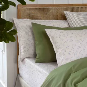 Spring Sprig Cotton Pillowcases (Pair)