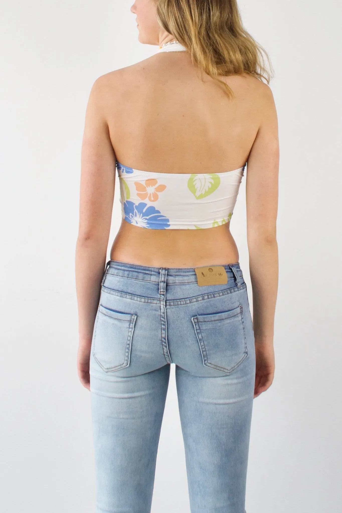 Spring vibe halter neck top