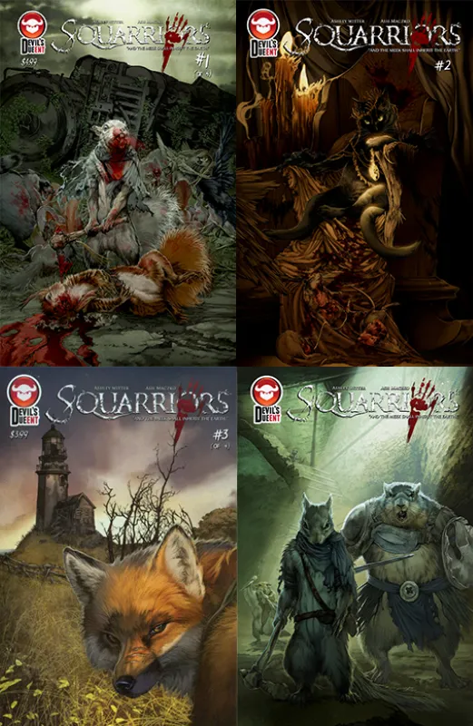 Squarriors: Spring (Volume I) bundle