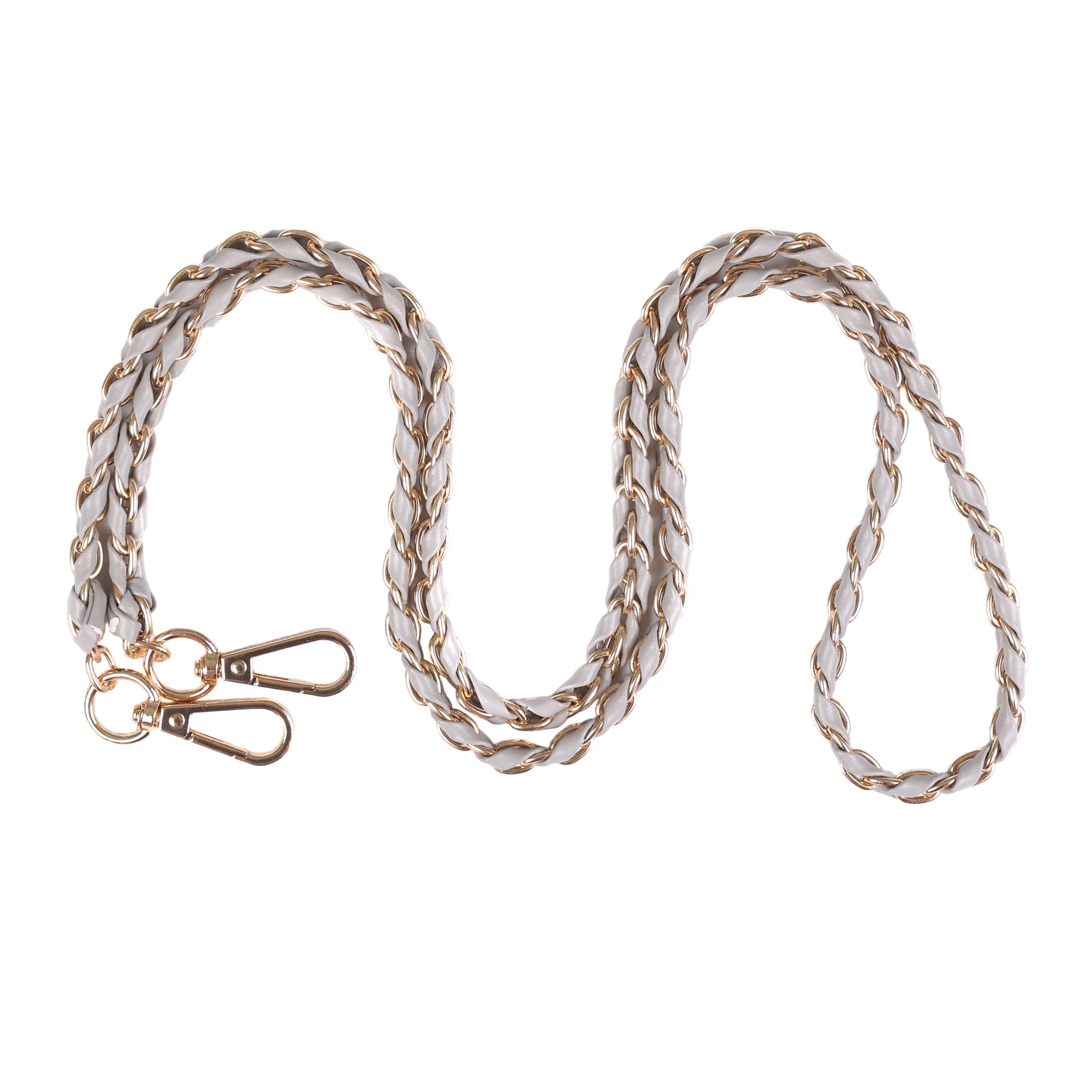 Strap Gold Chain Winter Grey Weave