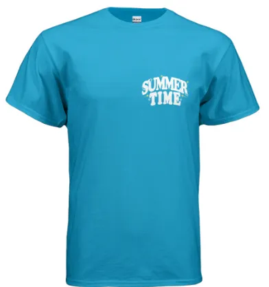 SUMMERTIME T-Shirt Lagoon BLUE