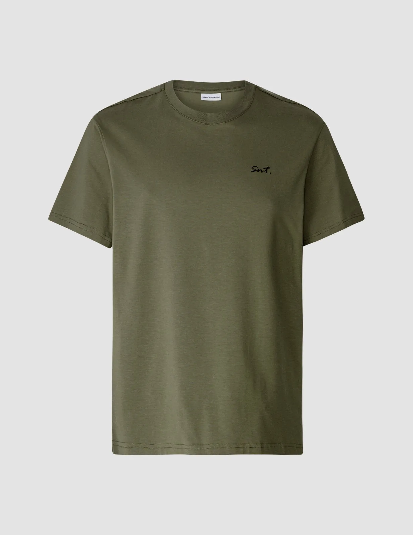 Supima T-Shirt Box Fit Legacy Remote Green