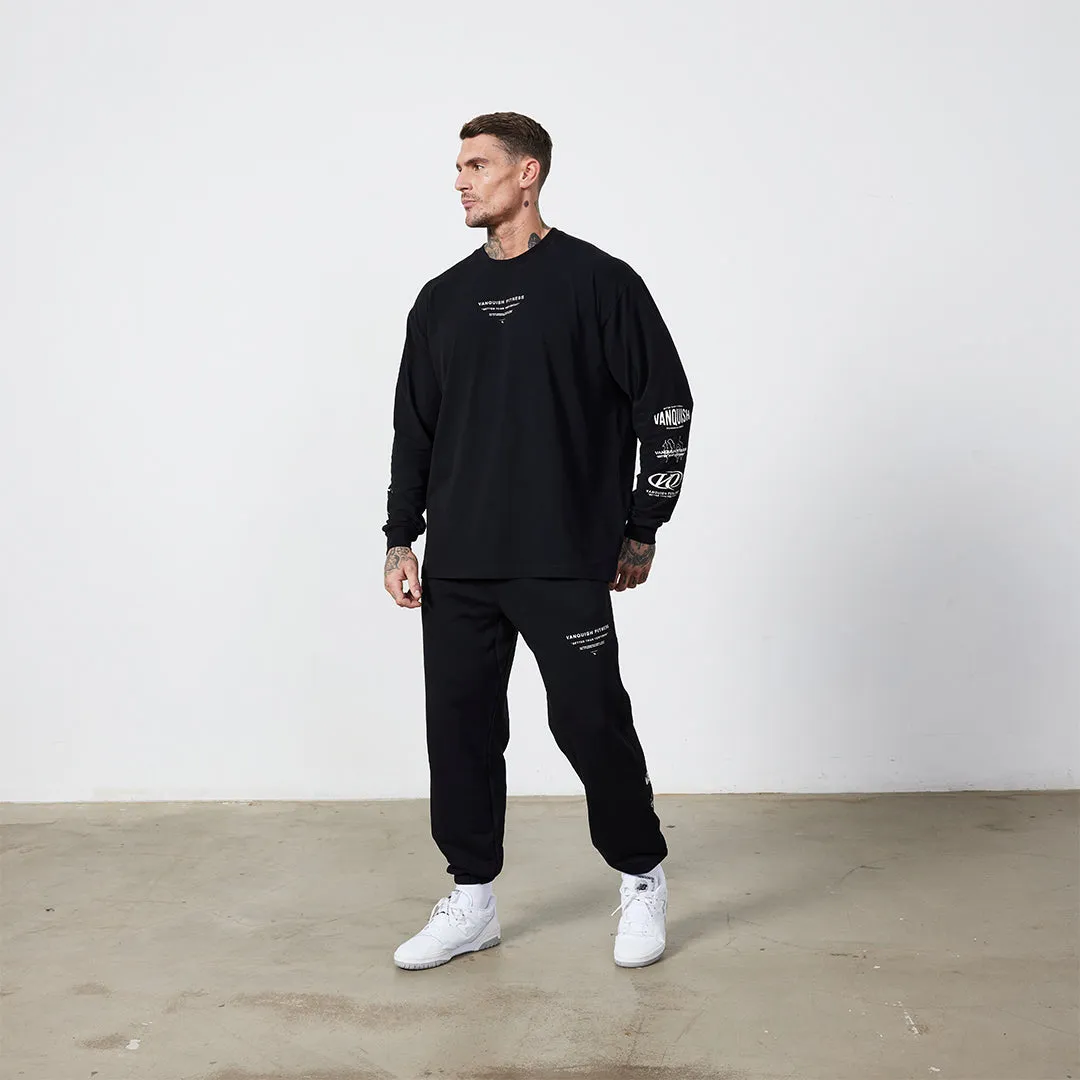 Vanquish TSP Black 2023 Collective Long Sleeve Oversized T Shirt