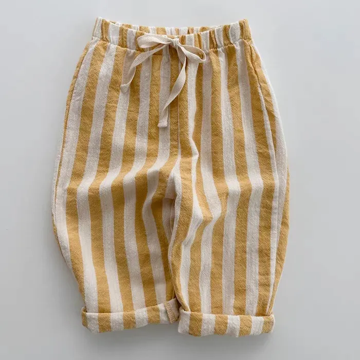 Vintage Linen Stripe Pants