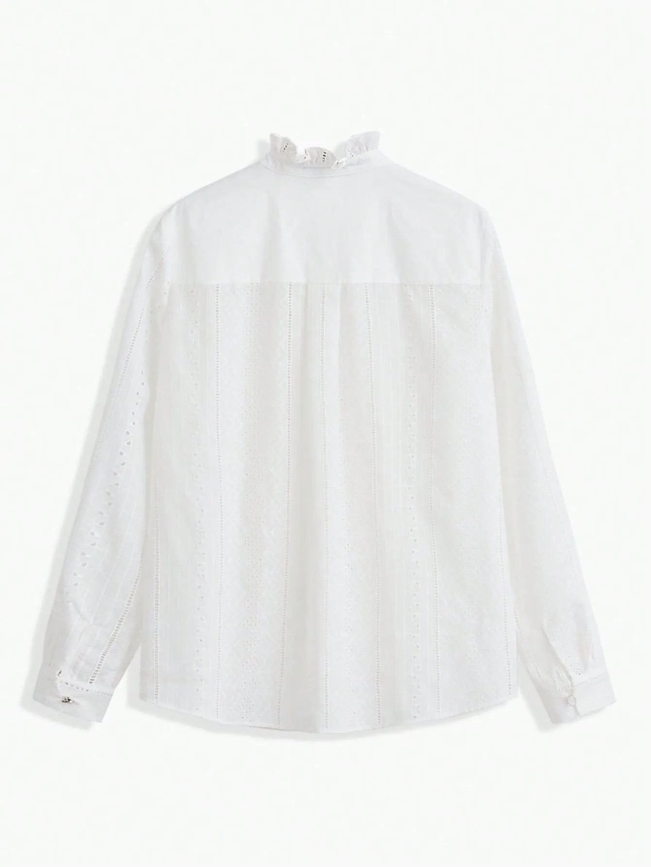 White Eyelet Blouse