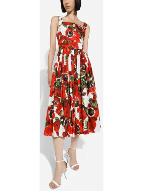 Women’s Anemone Print Cotton Sun Dress