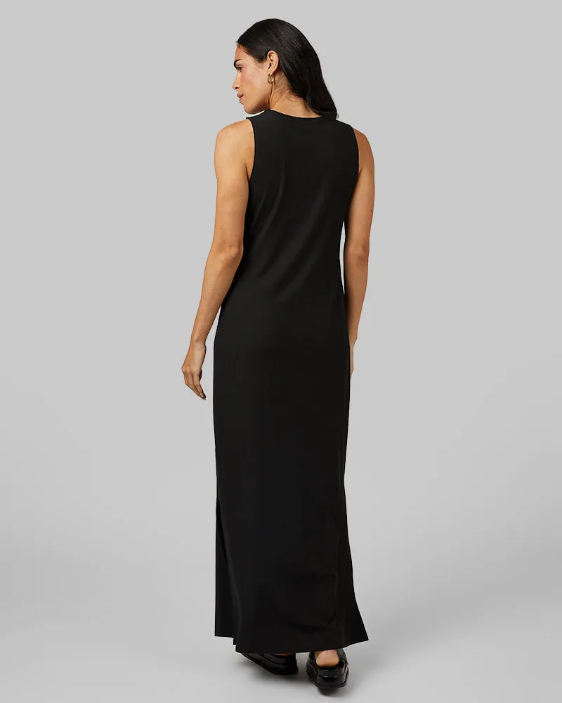 WOMEN'S SOFT RIB MAXI DRESS