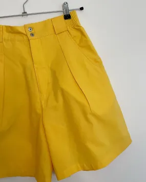 Yellow Bermuda Shorts