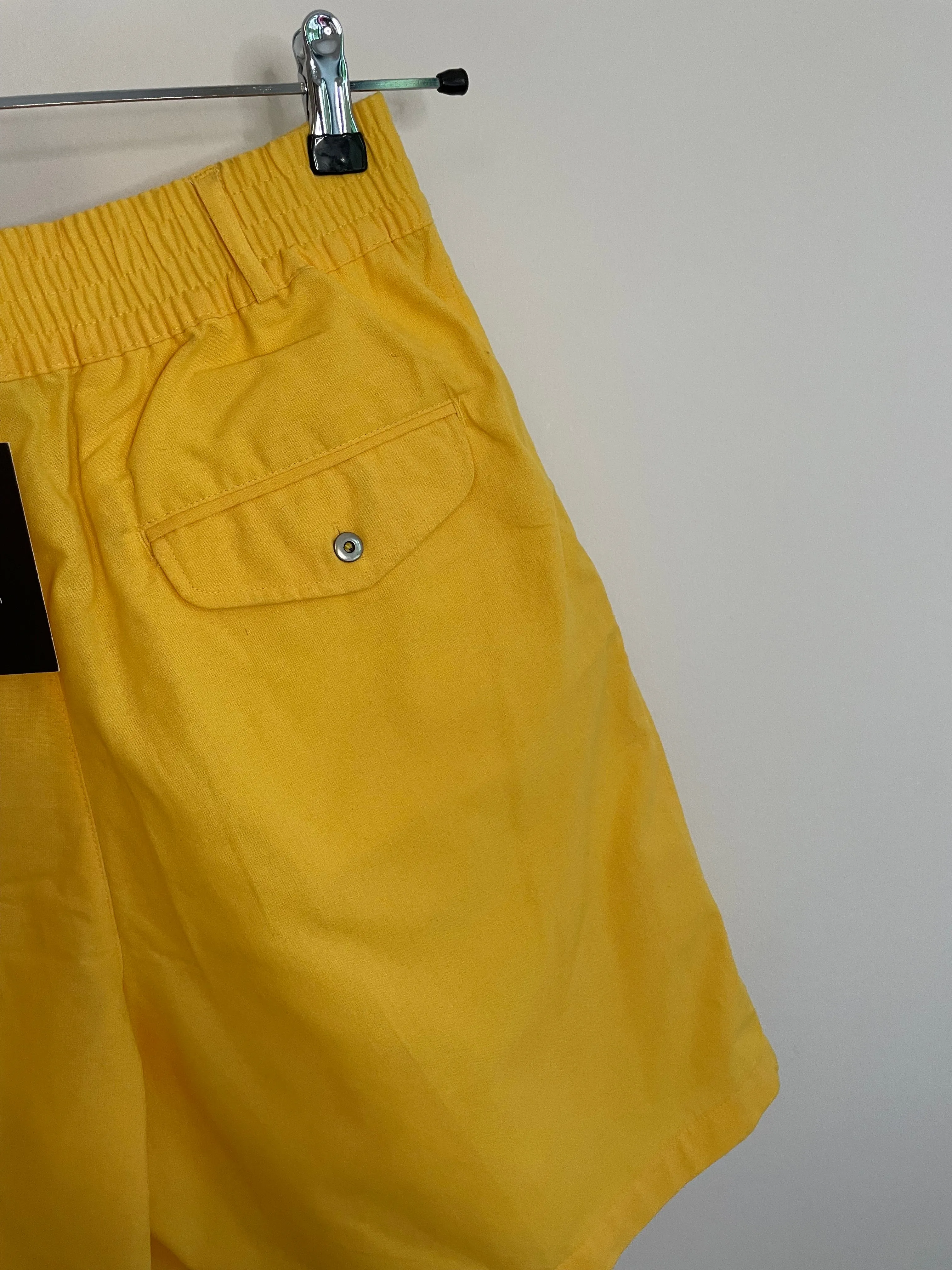 Yellow Bermuda Shorts